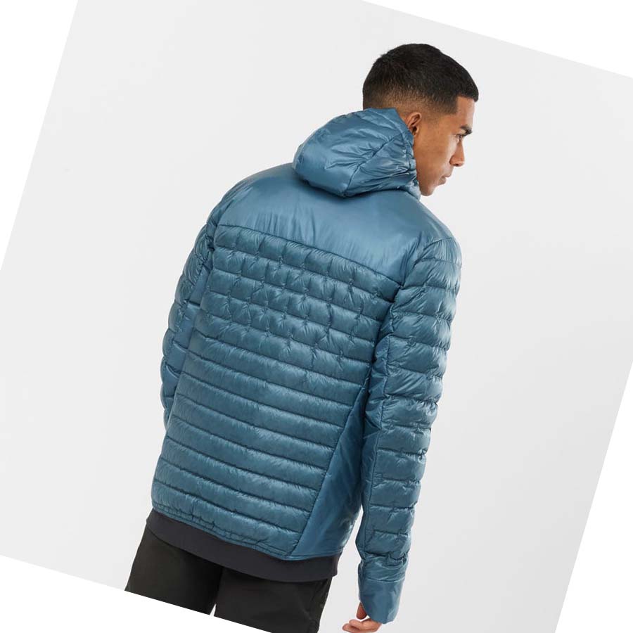 Chaquetas Salomon OUTLINE DOWN INSULATED Hombre Azules | MX 3323ZUT